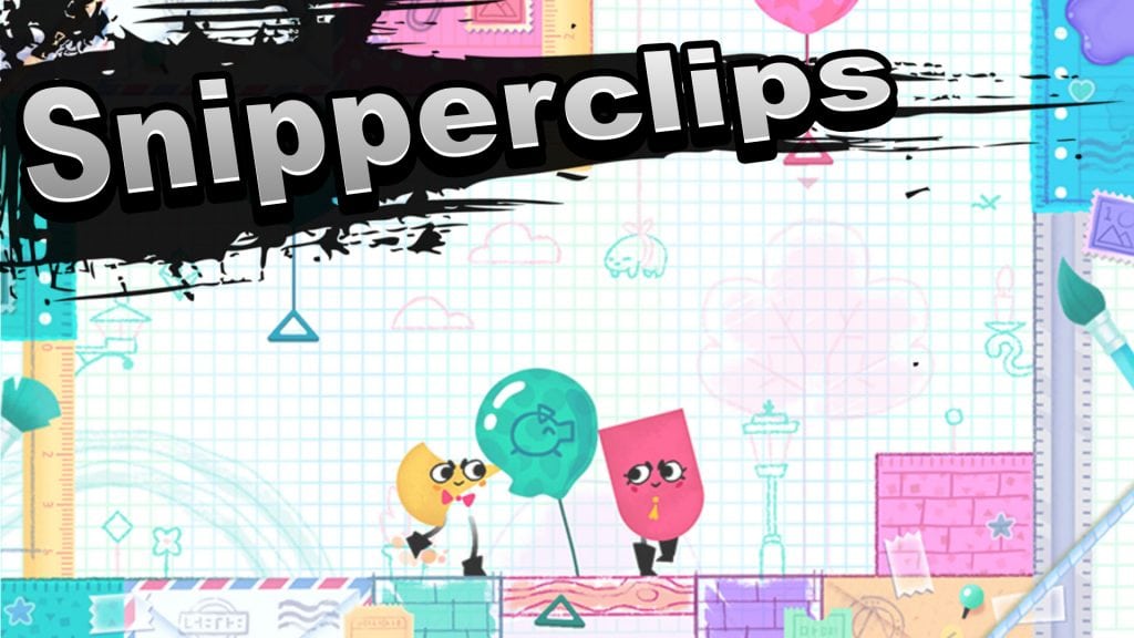 Snipperclips Super Smash Bros