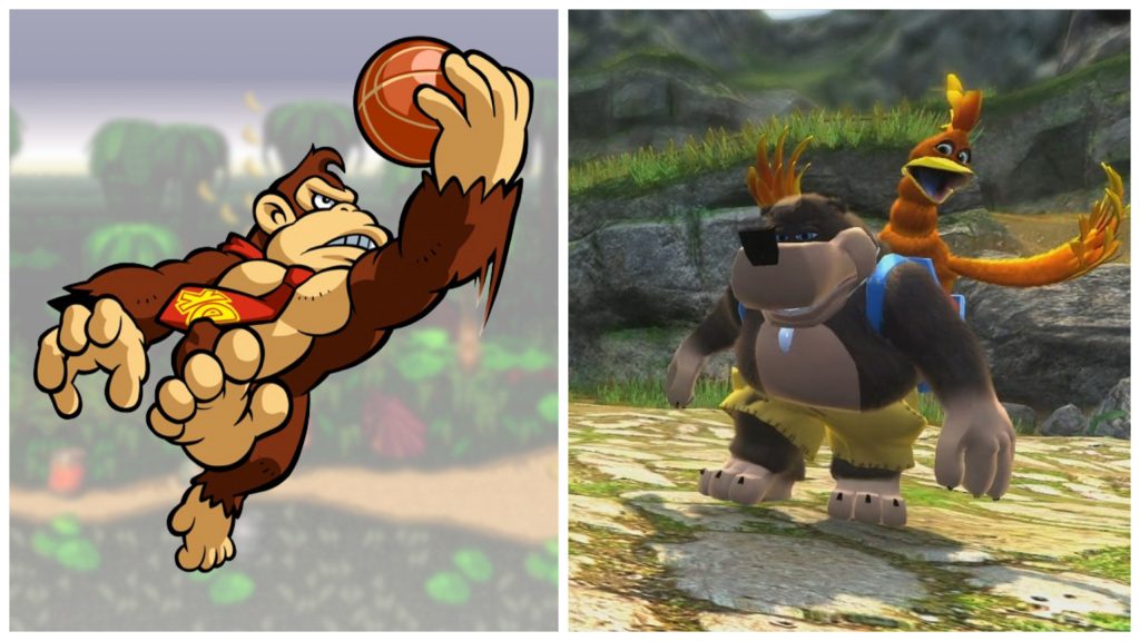 Donkey Kong vs. Banjo-Kazooie
