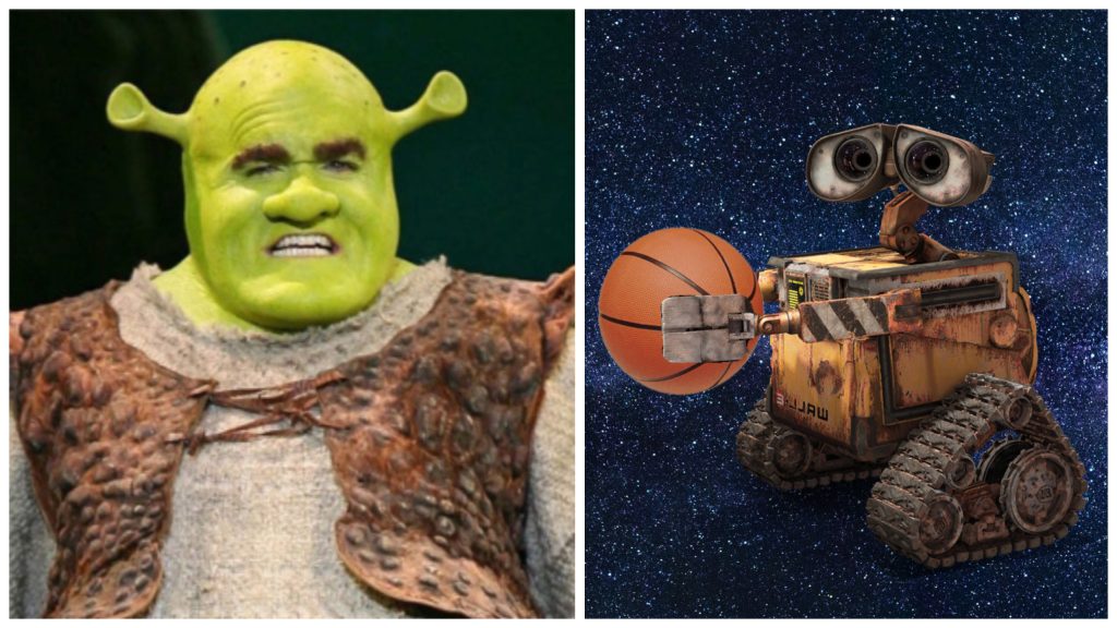 Shrek vs. WALL-E